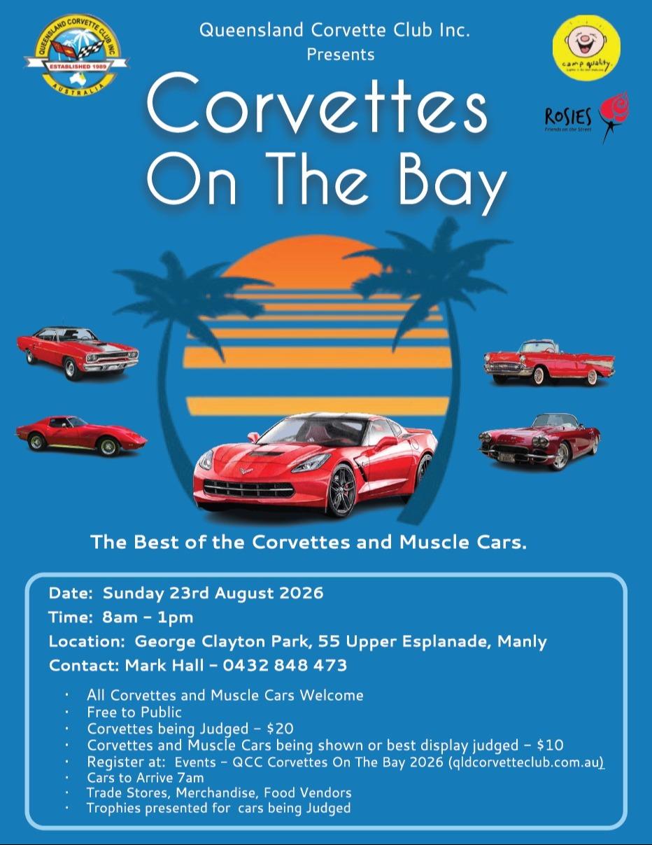 QCC Corvettes On The Bay 2026